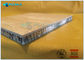 Beautiful Aluminium Honeycomb Stone Panels / Marble Honeycomb Panels supplier